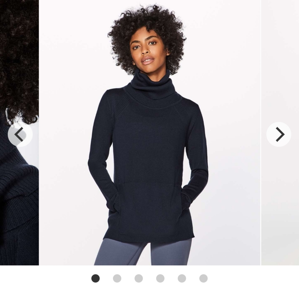 6(♡)Lululemon Sweat & Savasana Turtleneck HEIN